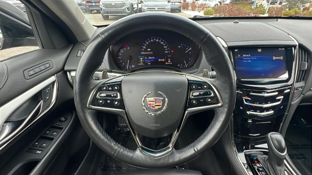 used 2014 Cadillac ATS car, priced at $13,836