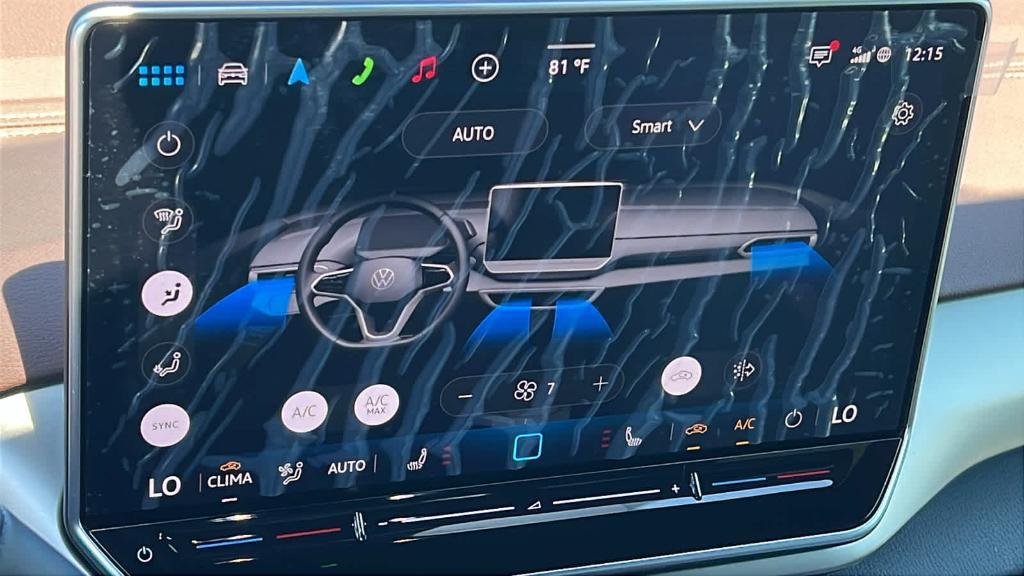 new 2025 Volkswagen ID.4 car, priced at $46,161