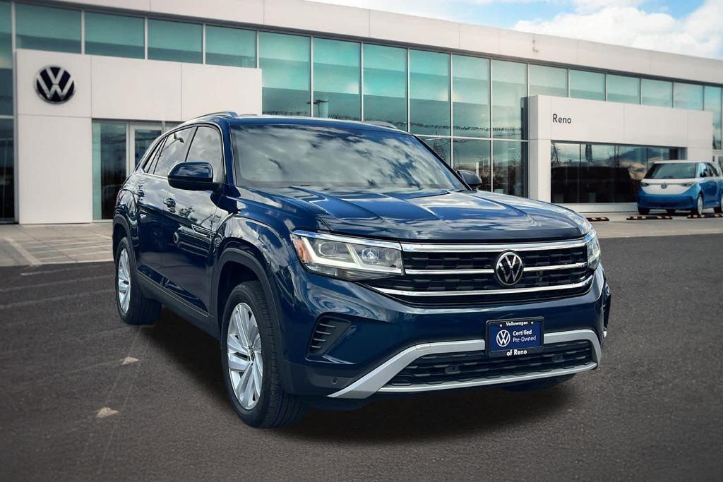 used 2023 Volkswagen Atlas Cross Sport car, priced at $28,360