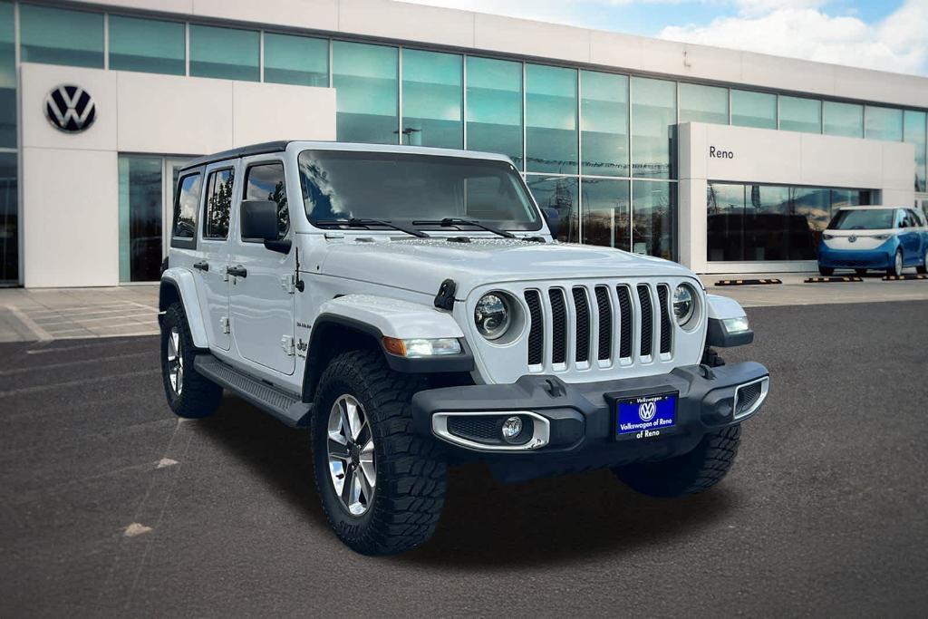 used 2020 Jeep Wrangler Unlimited car, priced at $26,988