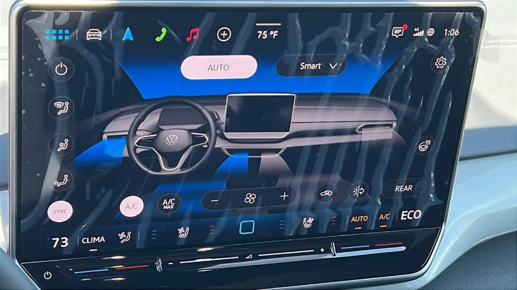 new 2025 Volkswagen ID.4 car, priced at $55,561