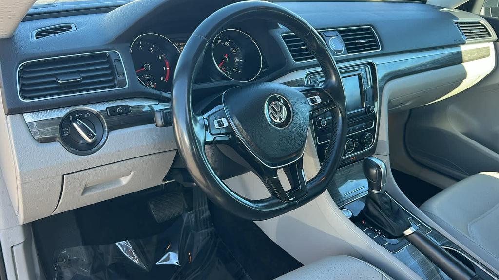 used 2017 Volkswagen Passat car, priced at $13,487