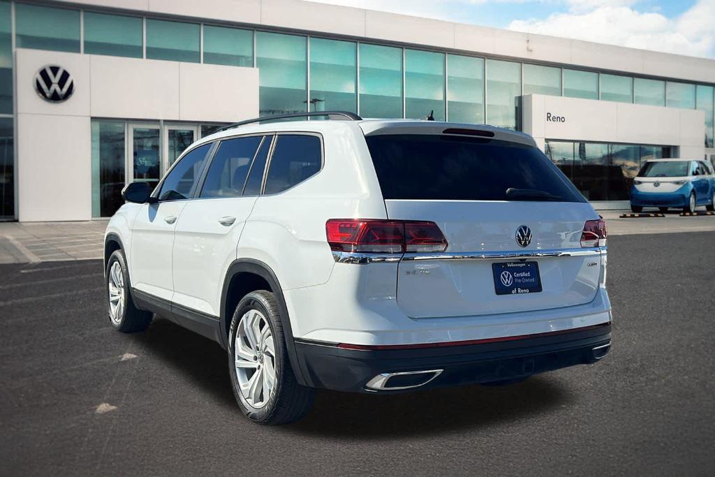 used 2021 Volkswagen Atlas car, priced at $26,554