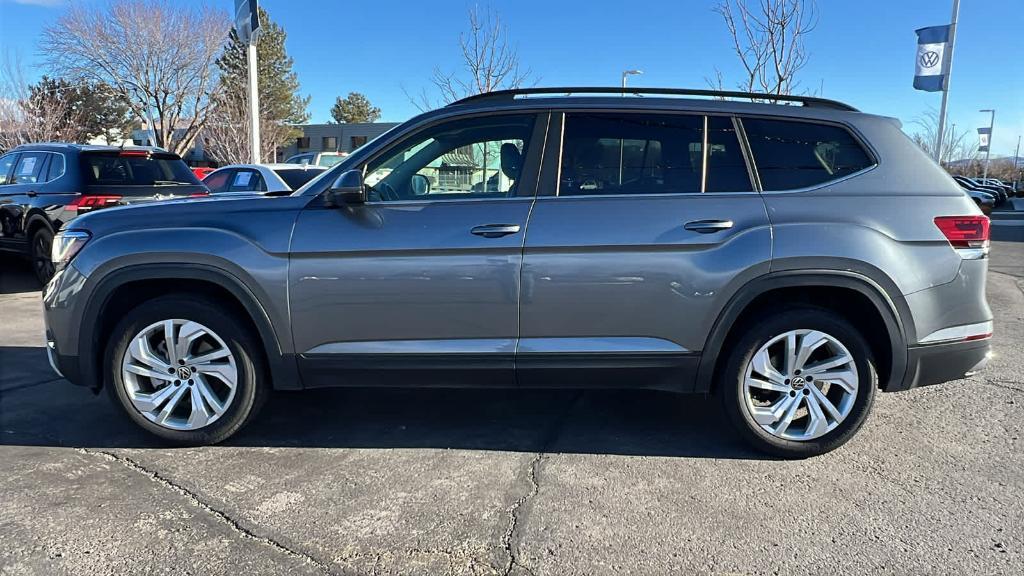 used 2021 Volkswagen Atlas car, priced at $25,677