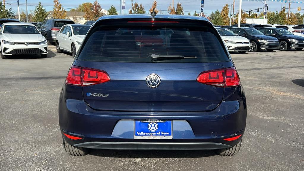 used 2016 Volkswagen e-Golf car, priced at $11,988