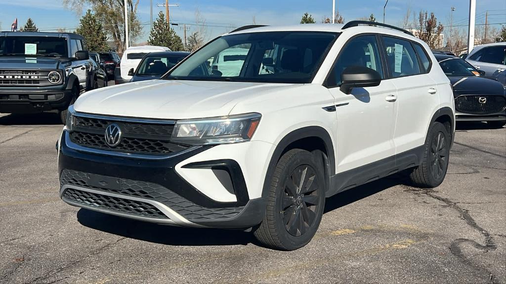 used 2022 Volkswagen Taos car, priced at $18,570