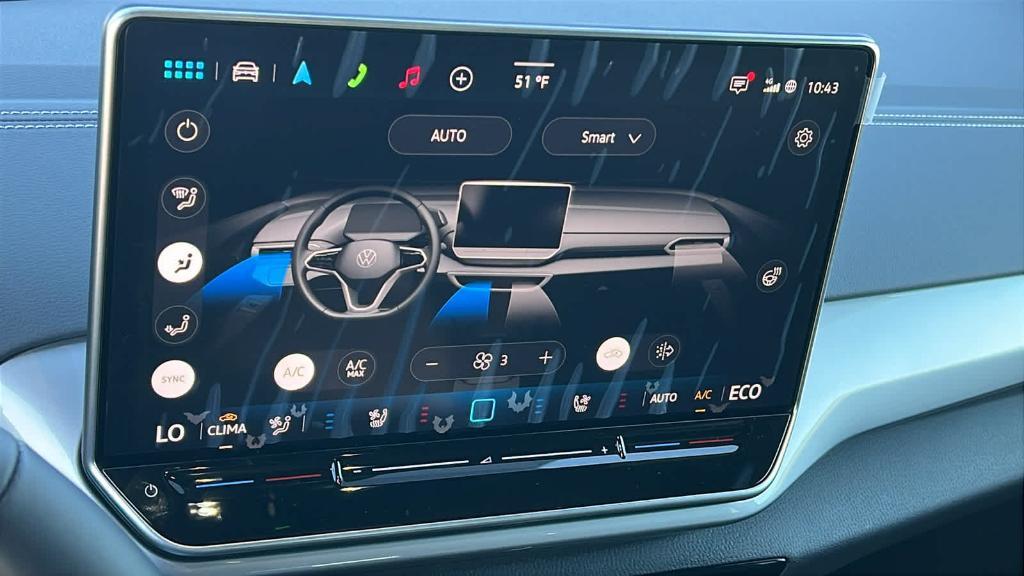 new 2025 Volkswagen ID.4 car, priced at $52,547