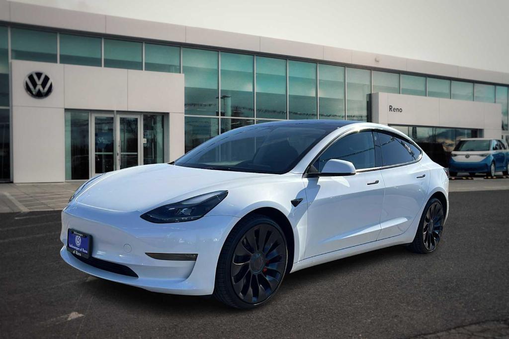 used 2023 Tesla Model 3 car, priced at $31,887