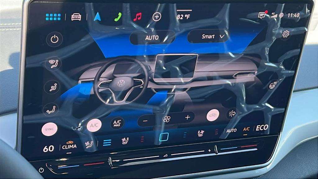new 2025 Volkswagen ID.4 car, priced at $47,816