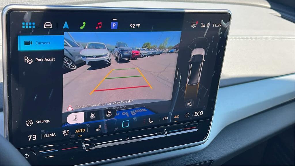new 2025 Volkswagen ID.4 car, priced at $46,331