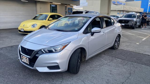 used 2021 Nissan Versa car, priced at $19,995