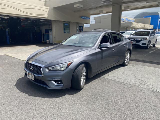 used 2021 INFINITI Q50 car, priced at $27,888