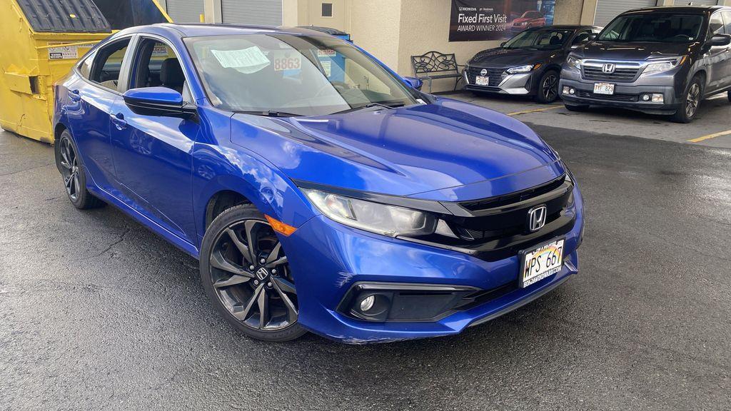 used 2020 Honda Civic car, priced at $24,887