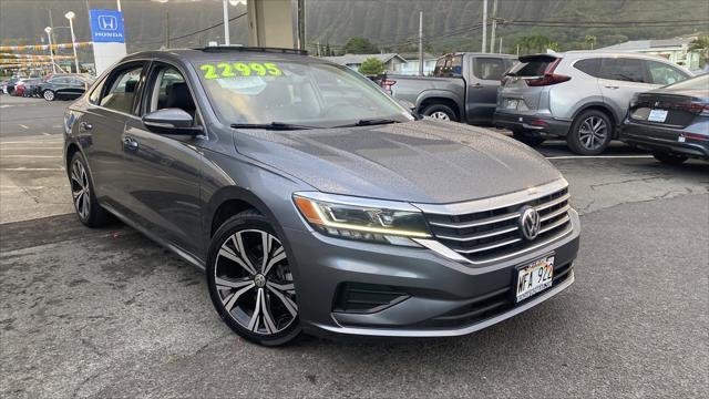 used 2021 Volkswagen Passat car, priced at $19,888