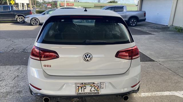 used 2019 Volkswagen Golf GTI car, priced at $21,588