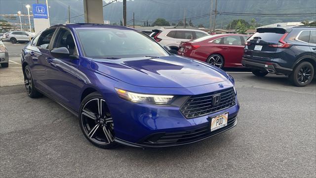 used 2023 Honda Accord Hybrid car, priced at $29,788