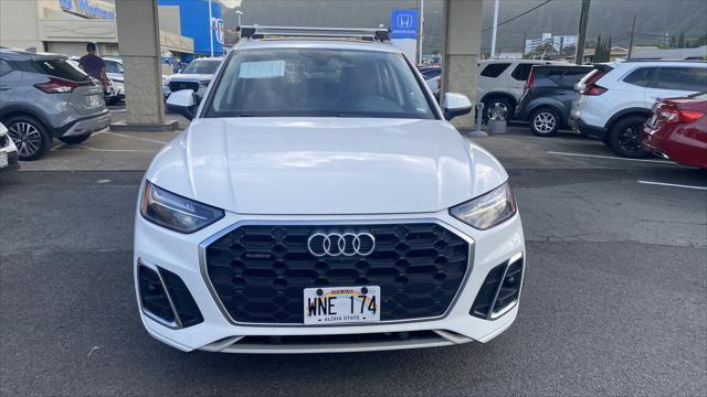 used 2022 Audi Q5 car, priced at $34,995