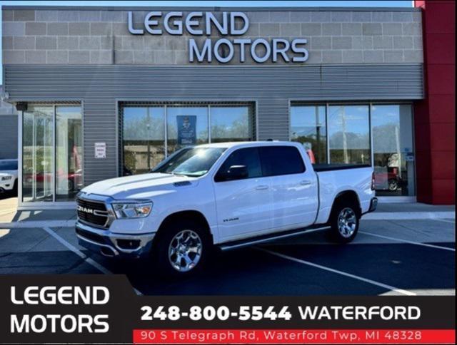 used 2021 Ram 1500 car, priced at $34,495