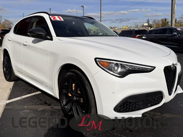 used 2021 Alfa Romeo Stelvio car, priced at $22,995