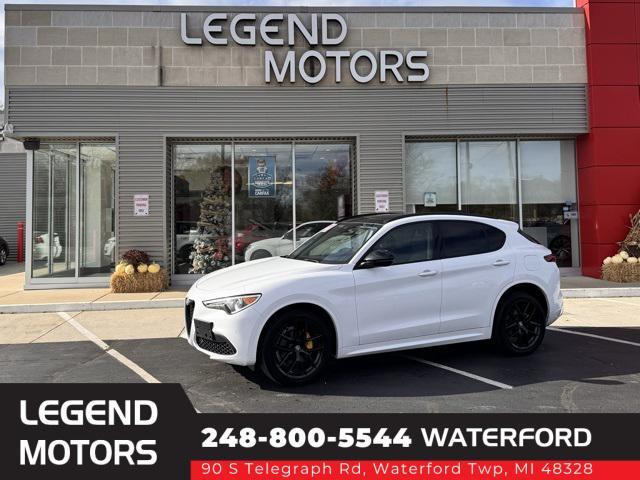 used 2021 Alfa Romeo Stelvio car, priced at $22,995