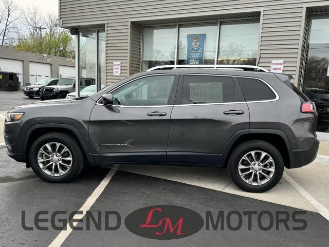 used 2021 Jeep Cherokee car, priced at $20,699