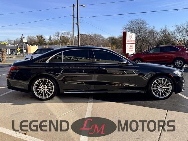 used 2022 Mercedes-Benz S-Class car, priced at $74,995