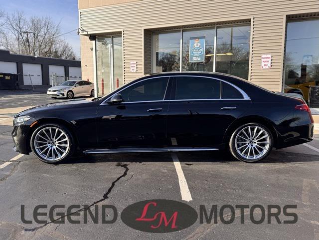 used 2022 Mercedes-Benz S-Class car, priced at $74,995