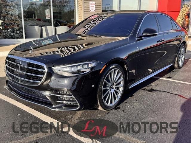 used 2022 Mercedes-Benz S-Class car, priced at $74,995