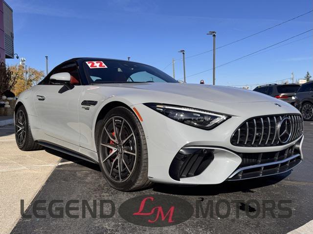 used 2022 Mercedes-Benz AMG SL 55 car, priced at $104,995