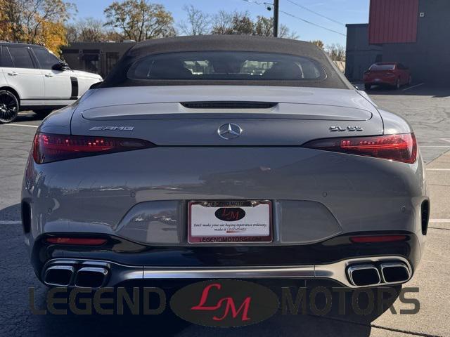 used 2022 Mercedes-Benz AMG SL 55 car, priced at $104,995