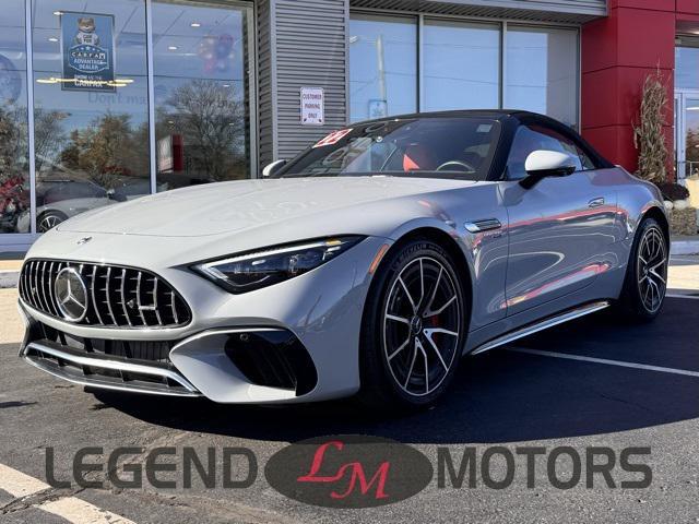 used 2022 Mercedes-Benz AMG SL 55 car, priced at $104,995