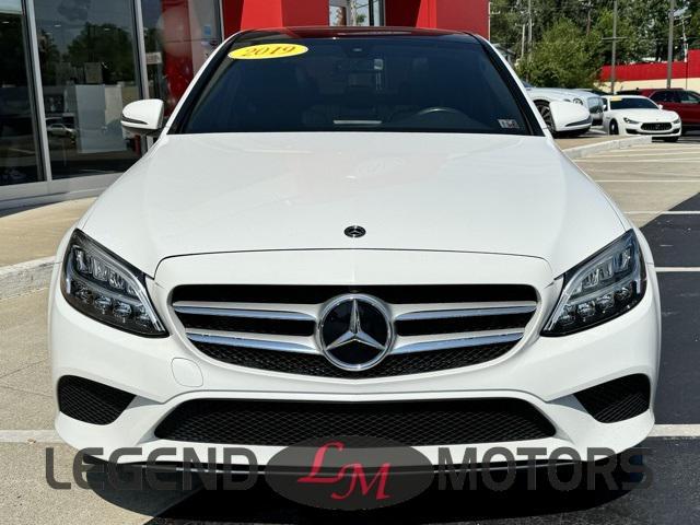 used 2019 Mercedes-Benz C-Class car, priced at $23,995