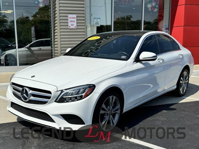 used 2019 Mercedes-Benz C-Class car, priced at $23,995