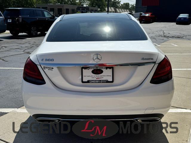 used 2019 Mercedes-Benz C-Class car, priced at $23,995