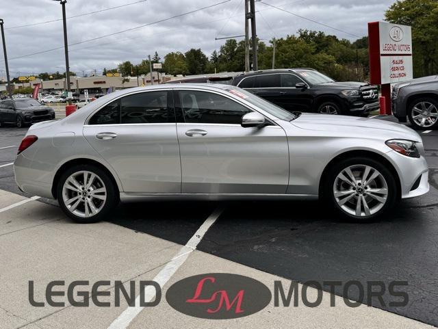 used 2021 Mercedes-Benz C-Class car, priced at $23,995