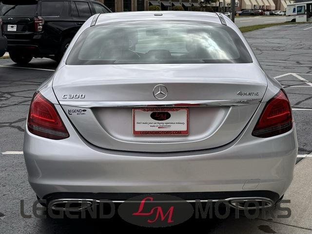 used 2021 Mercedes-Benz C-Class car, priced at $23,995