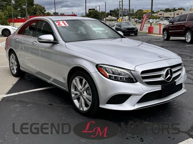 used 2021 Mercedes-Benz C-Class car, priced at $23,995