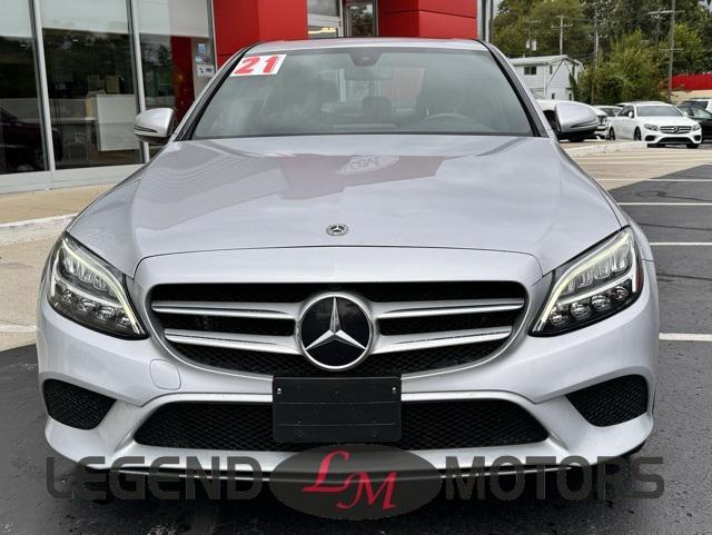 used 2021 Mercedes-Benz C-Class car, priced at $23,995