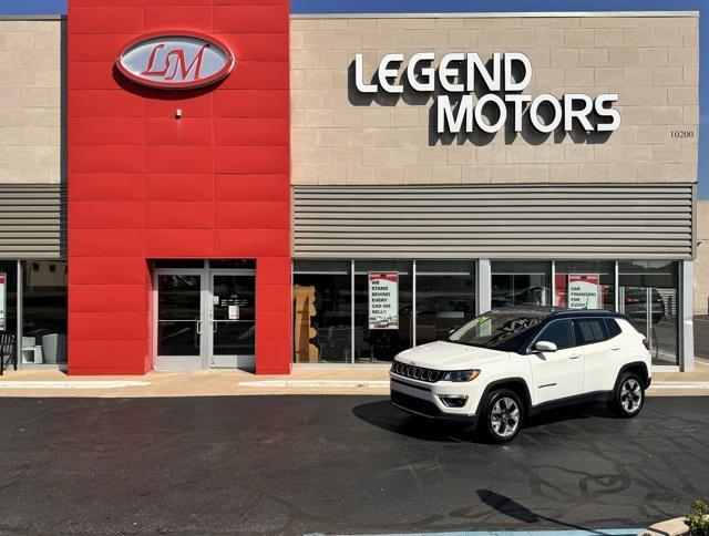 used 2021 Jeep Compass car, priced at $19,495