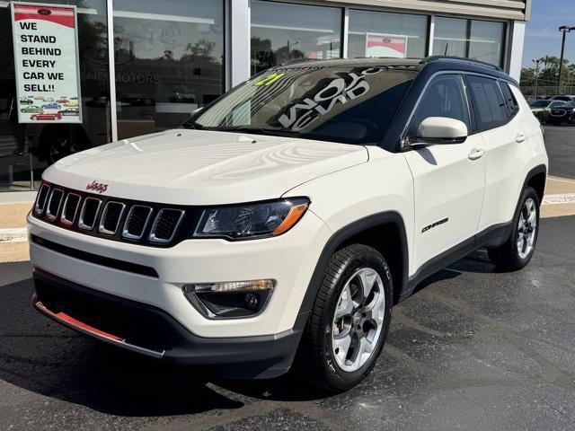 used 2021 Jeep Compass car, priced at $19,495