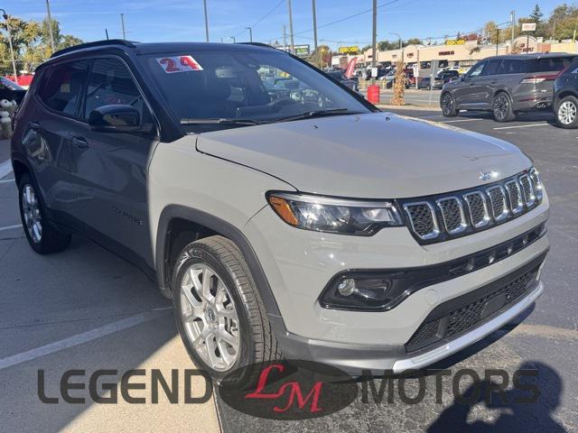 used 2024 Jeep Compass car, priced at $23,995