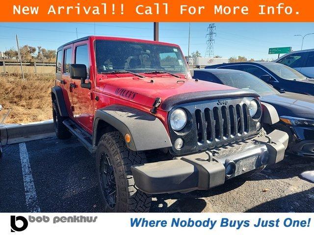 used 2014 Jeep Wrangler Unlimited car, priced at $13,999