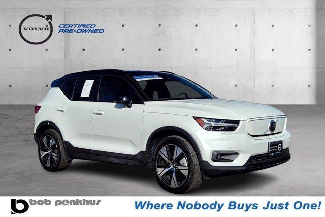 used 2021 Volvo XC40 Recharge Pure Electric car, priced at $42,499