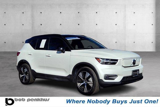 used 2021 Volvo XC40 Recharge Pure Electric car, priced at $31,397