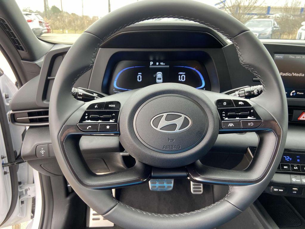 new 2025 Hyundai Elantra car, priced at $25,105