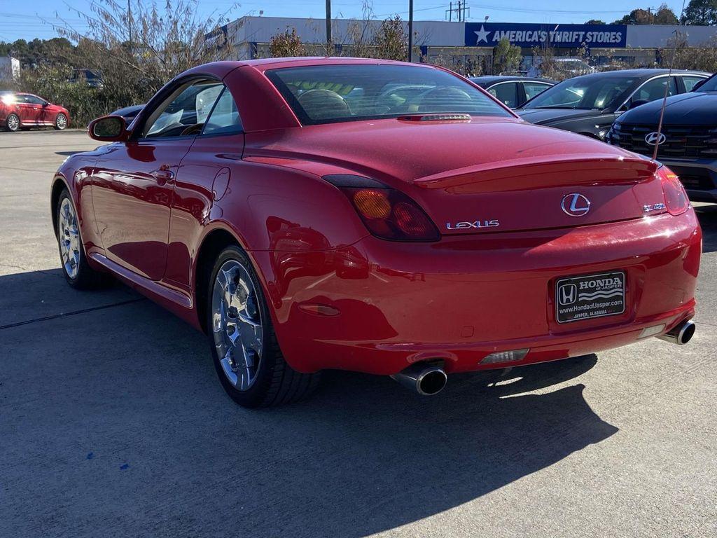 used 2002 Lexus SC 430 car, priced at $11,000