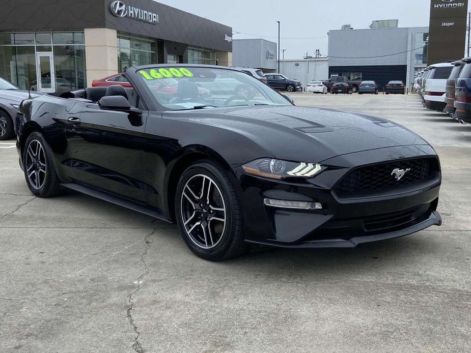 used 2021 Ford Mustang car, priced at $16,000