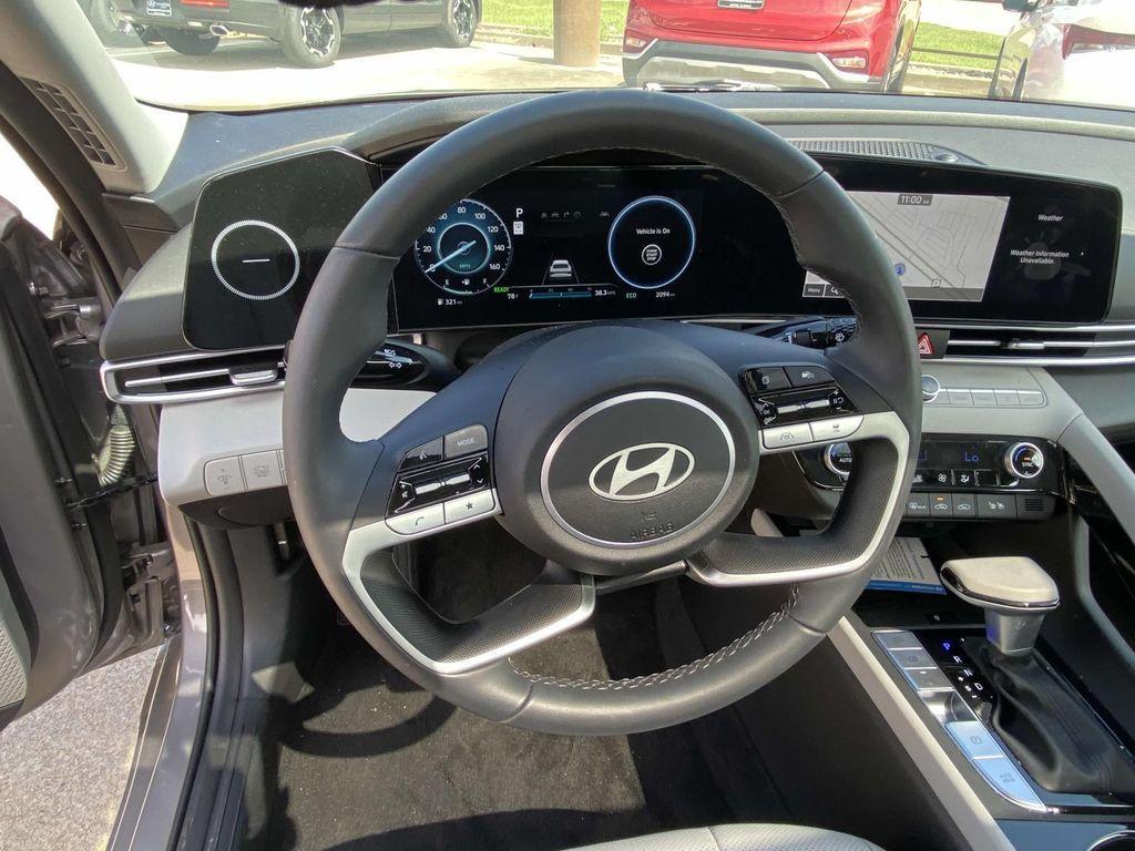 new 2024 Hyundai Elantra HEV car, priced at $29,199