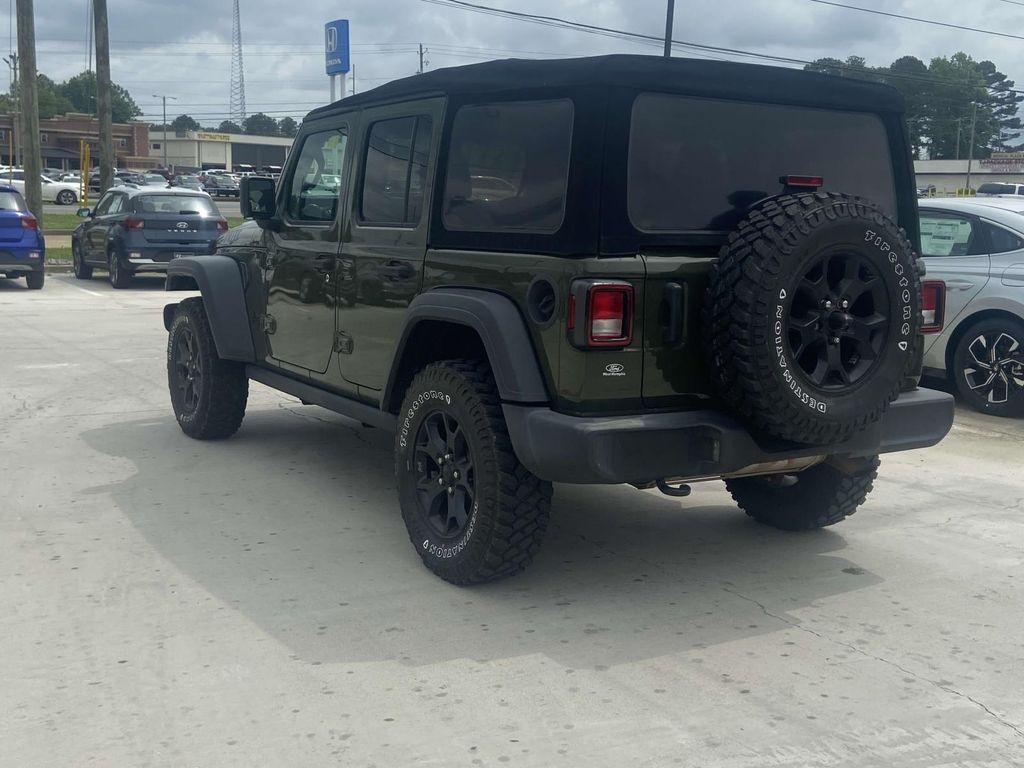 used 2021 Jeep Wrangler Unlimited car, priced at $28,991