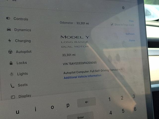 used 2023 Tesla Model Y car, priced at $28,456